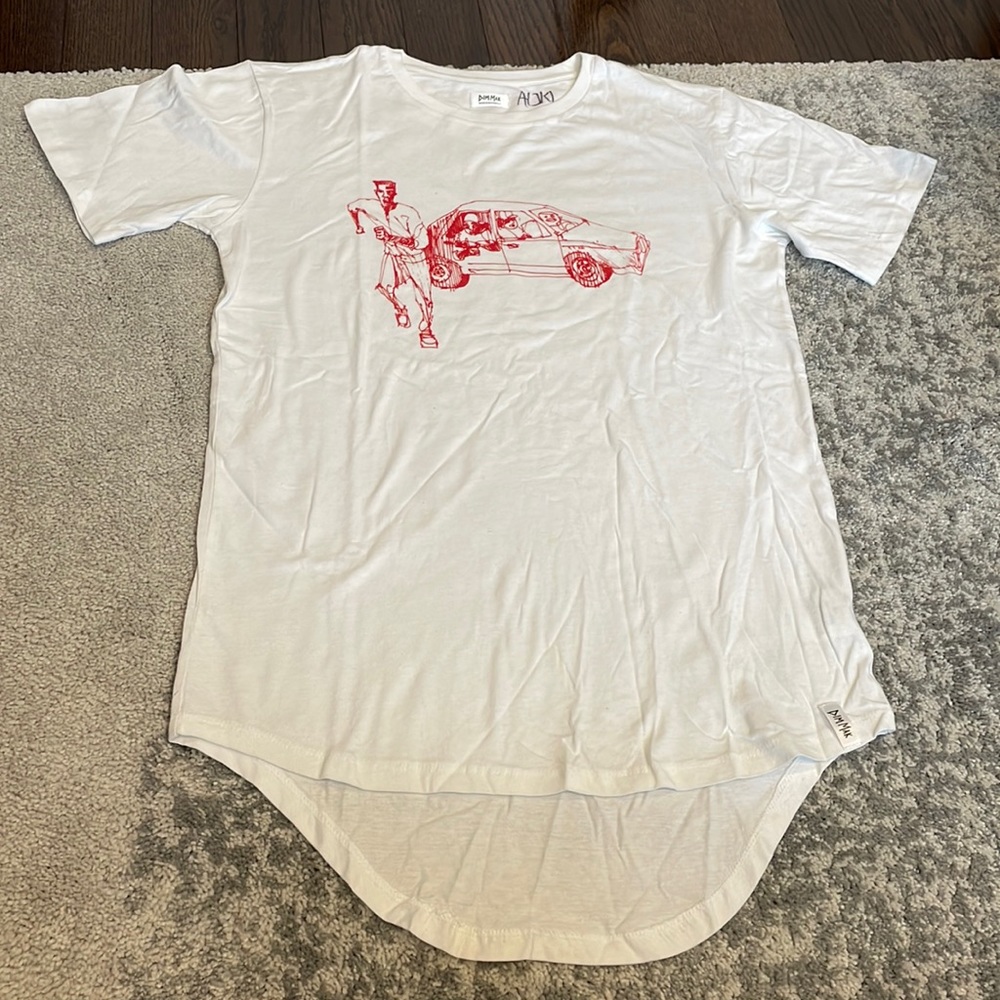 DIM MAK t shirt with Steve Aoki signature